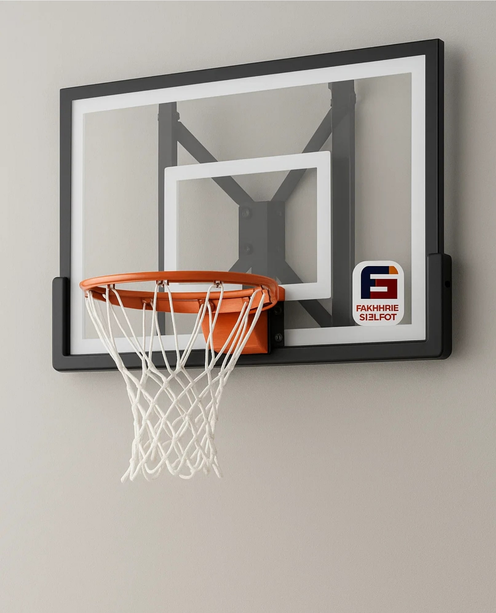 Wall-Mounted Basketball Hoop